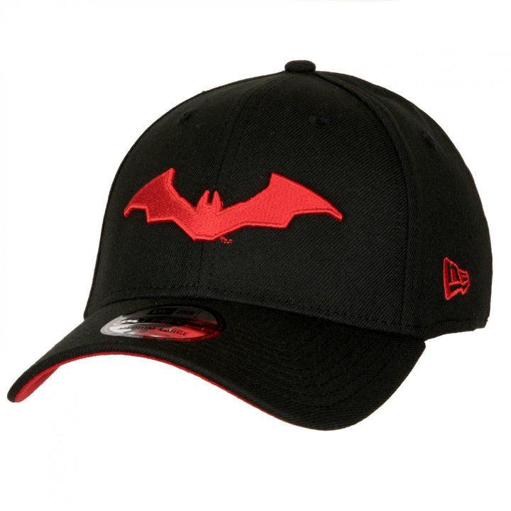 Batman Robert Pattinson Logo Era 39Thirty Fitted Hat Image 1