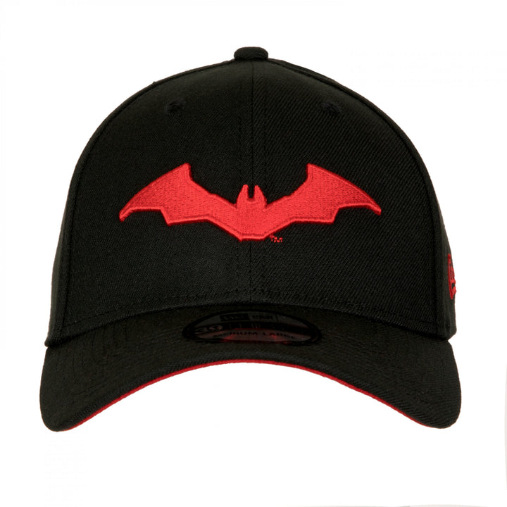 Batman Robert Pattinson Logo Era 39Thirty Fitted Hat Image 2