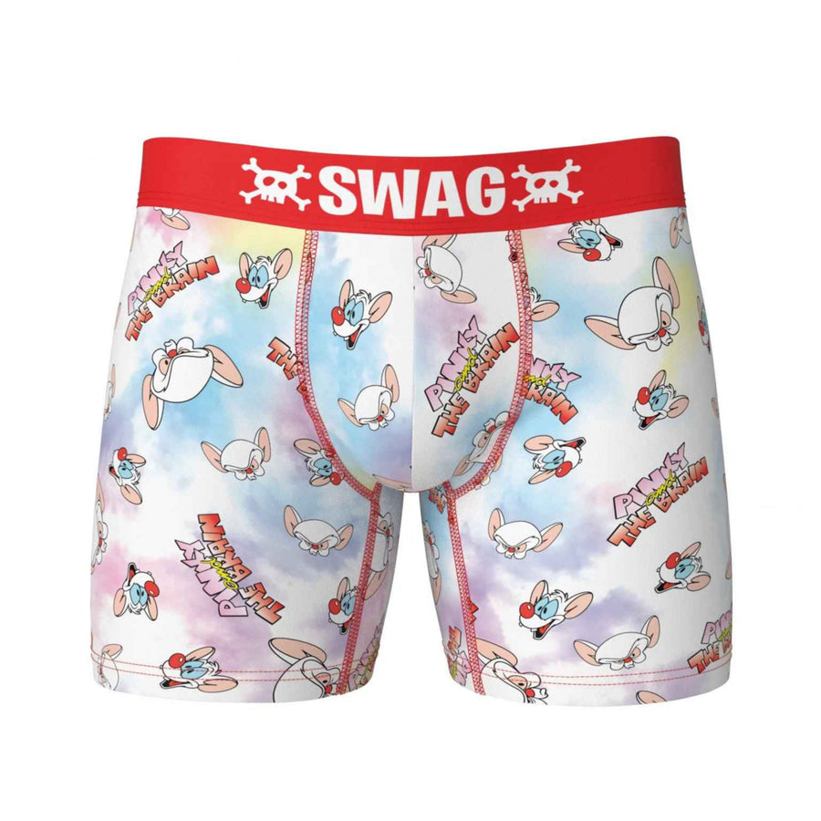 Pinky and the Brain Tie Dye SWAG Boxer Briefs Image 1