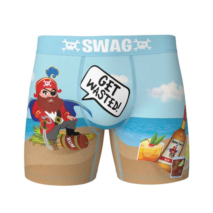 Looty the Pirate Get Wasted Swag Boxer Briefs Image 1