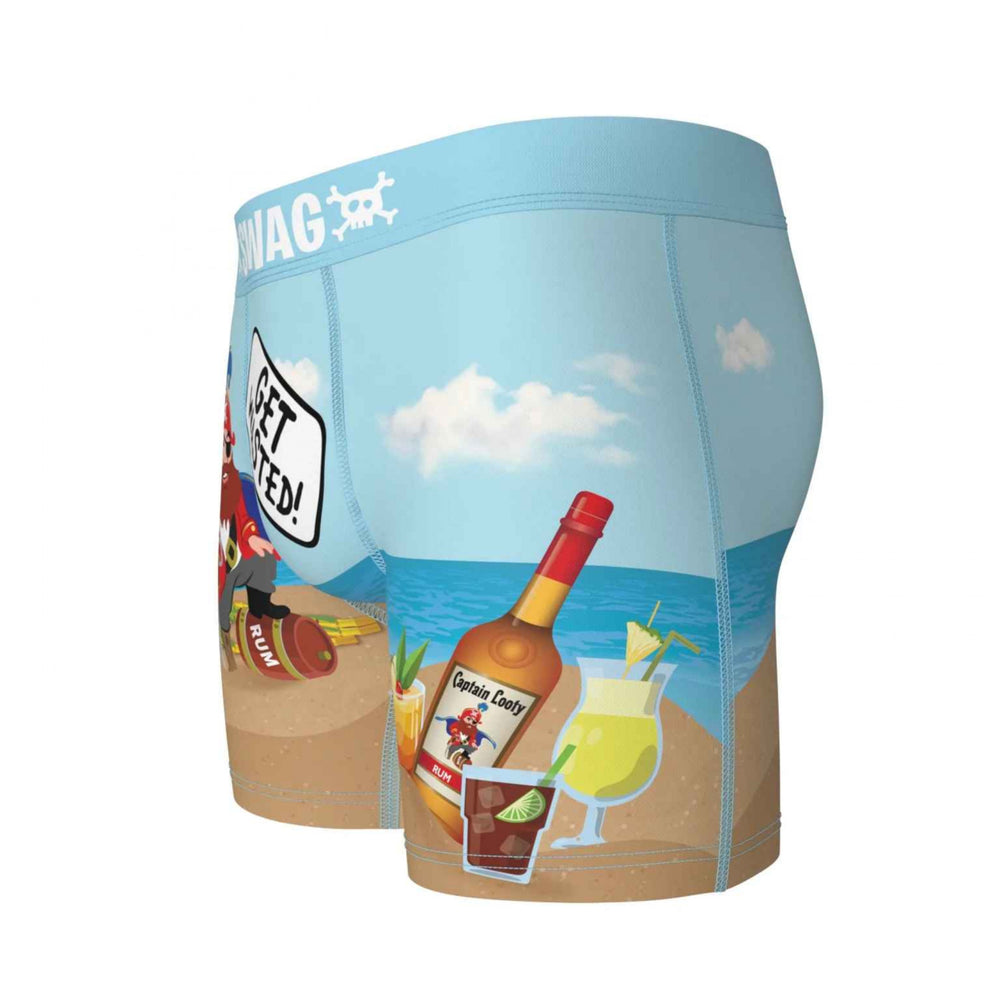Looty the Pirate Get Wasted Swag Boxer Briefs Image 2