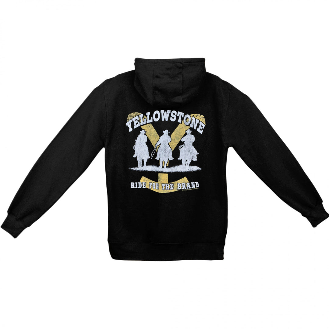 Yellowstone Ride For The Brand Pull-Over Hoodie Image 1