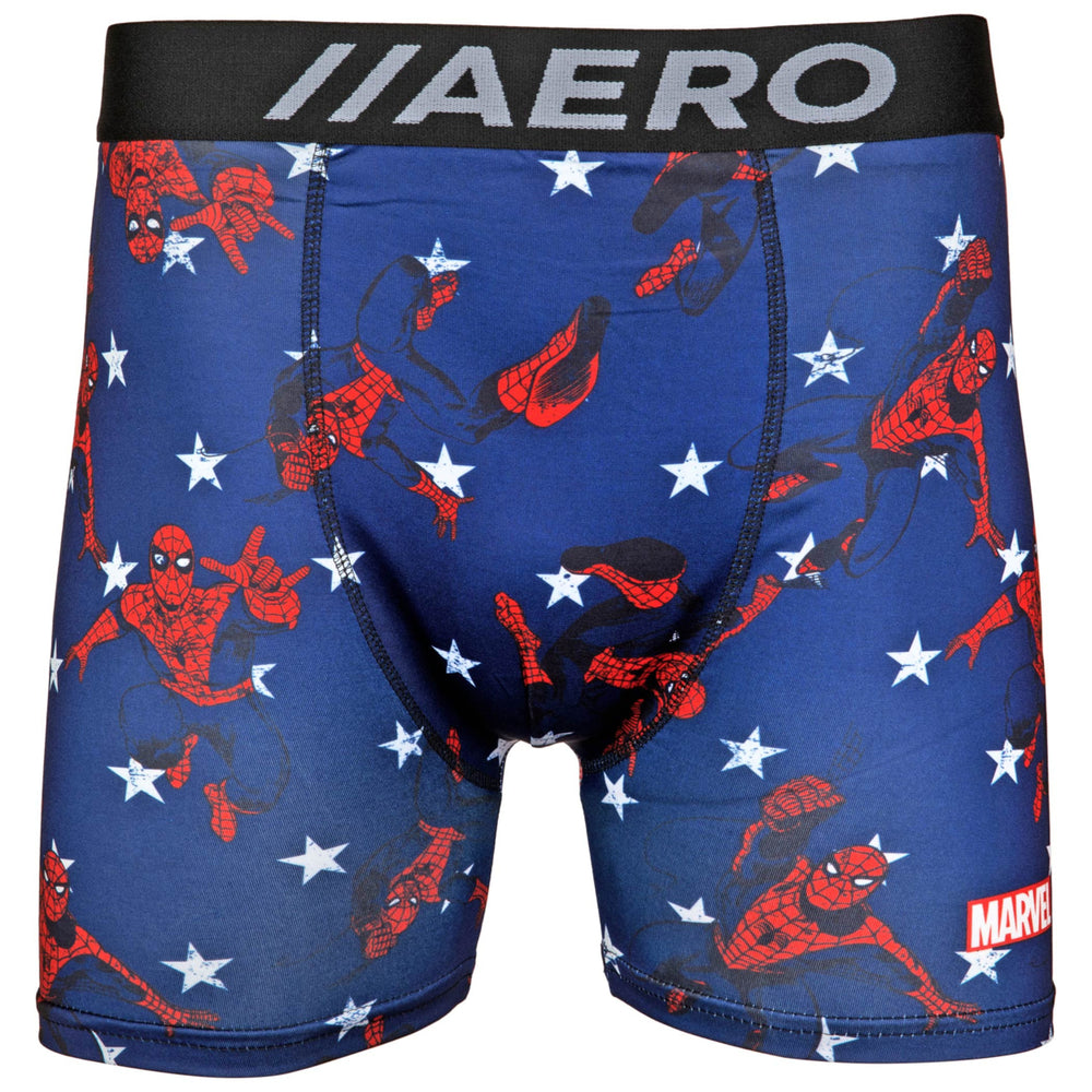Spider-Man Swinging Aero Boxer Briefs Underwear and Sock Set Image 2