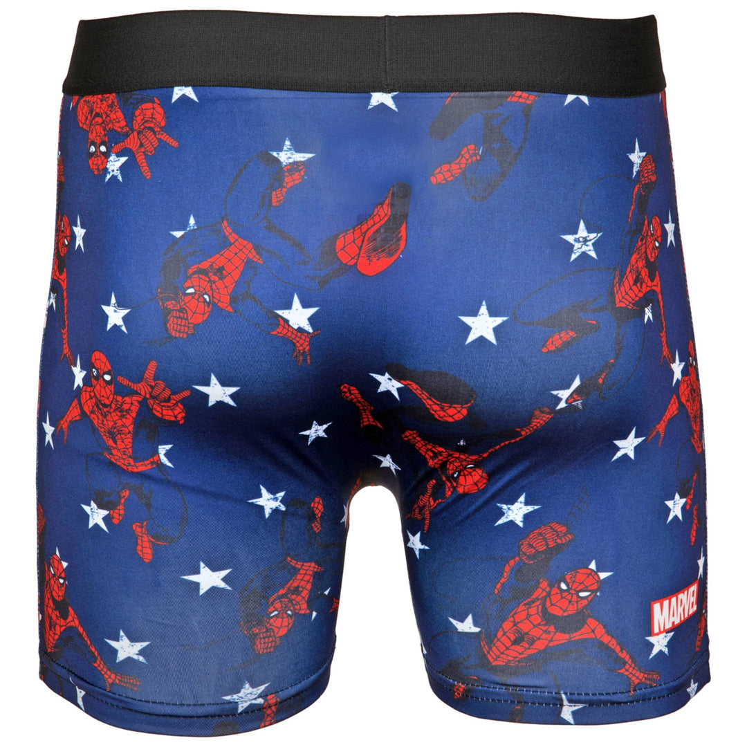 Spider-Man Swinging Aero Boxer Briefs Underwear and Sock Set Image 4