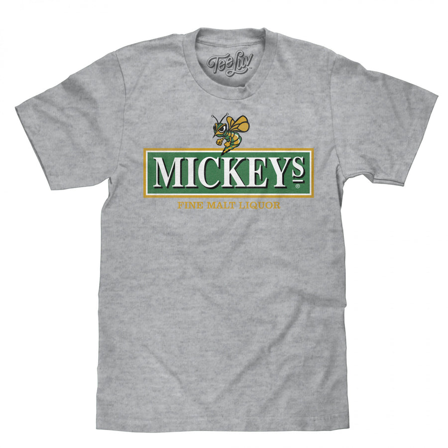 Mickeys Fine Malt Liquor Logo T-Shirt Image 1