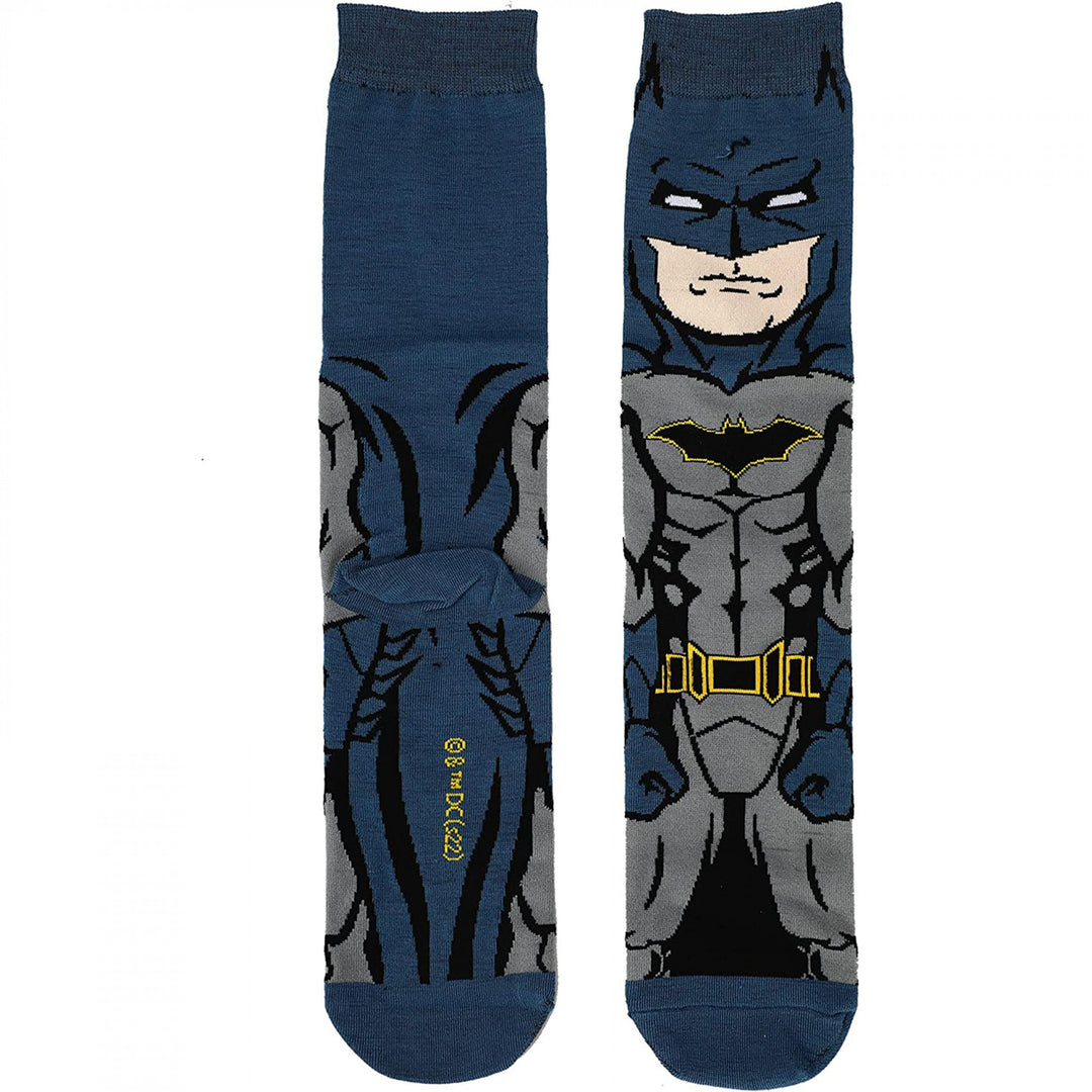 DC Comics Justice League 3-Pair Pack of Crew Socks Image 2