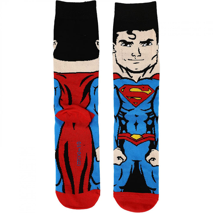 DC Comics Justice League 3-Pair Pack of Crew Socks Image 3