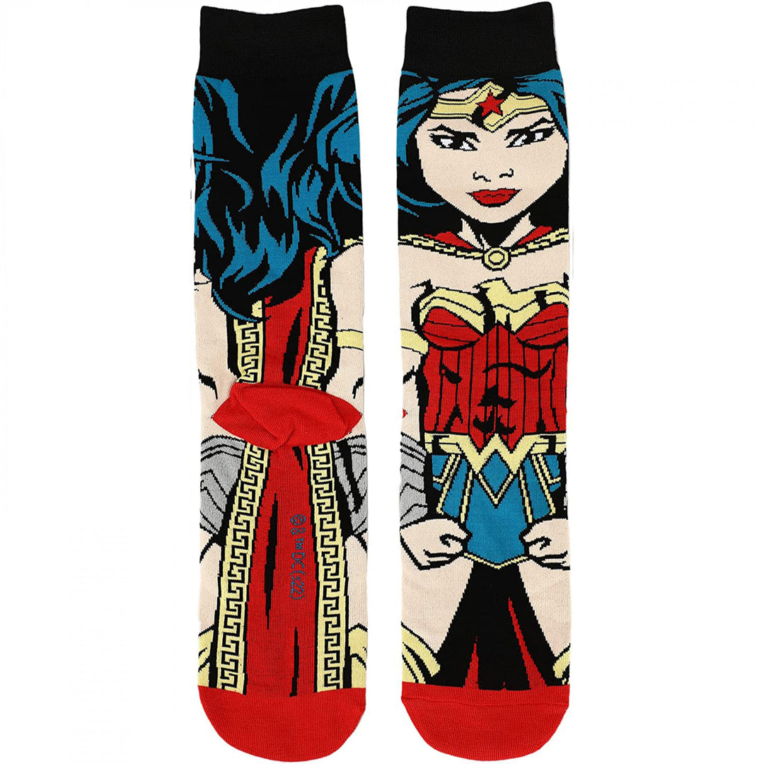 DC Comics Justice League 3-Pair Pack of Crew Socks Image 4