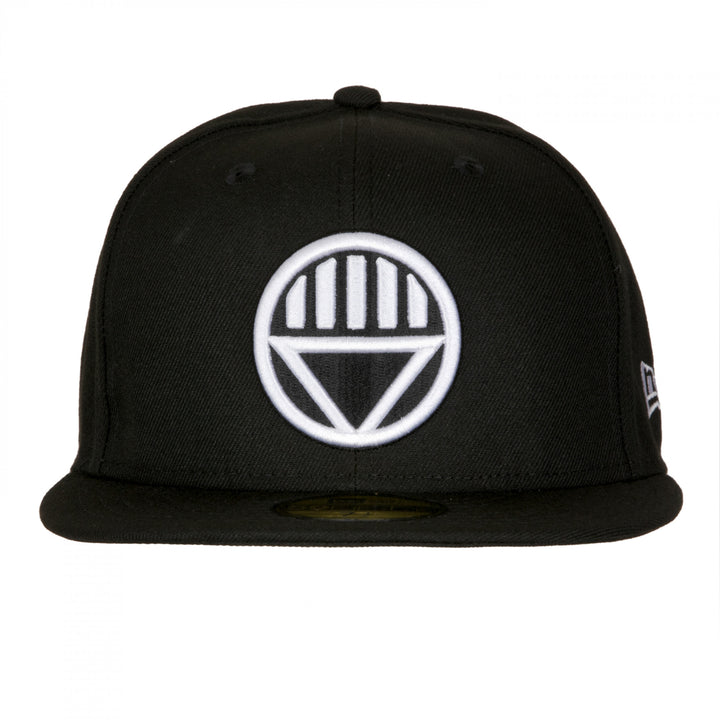 Black Lantern Symbol Blackest Night 59Fifty Fitted Hat Image 2