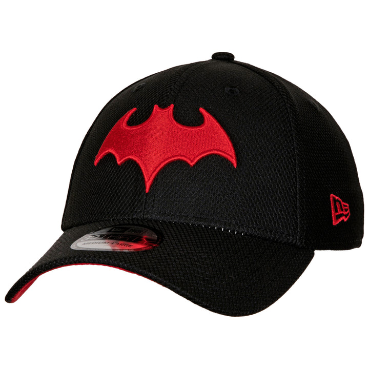 Batman Battle for The Cowl Symbol 39Thirty Fitted Hat Image 1