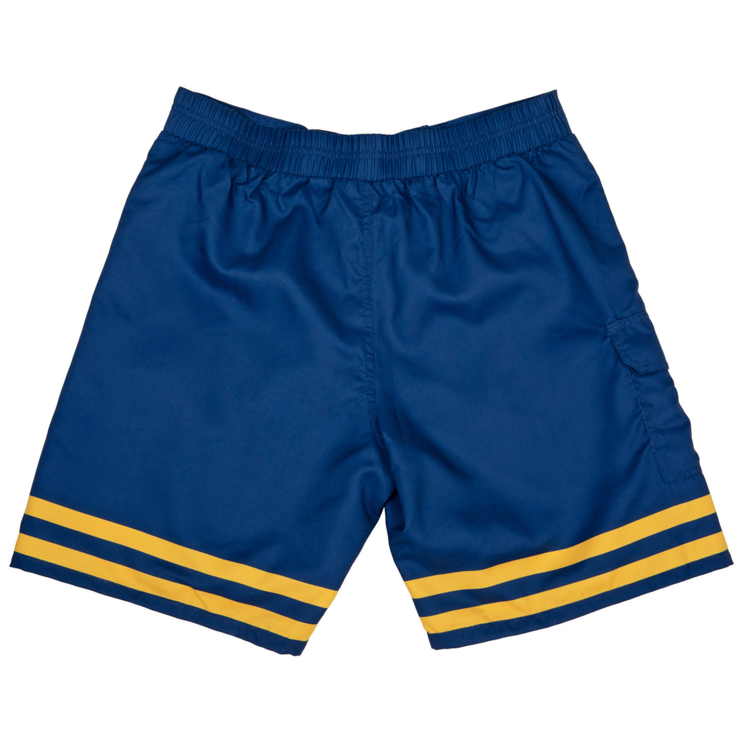 Corona Extra Crossed Bottles Board Shorts Image 2