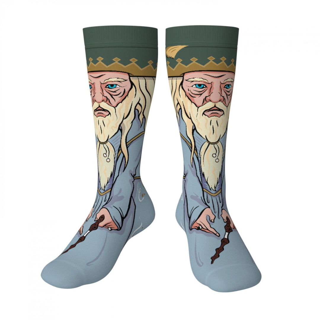 Harry Potter Dumbledore Crossover Crew Socks Image 1