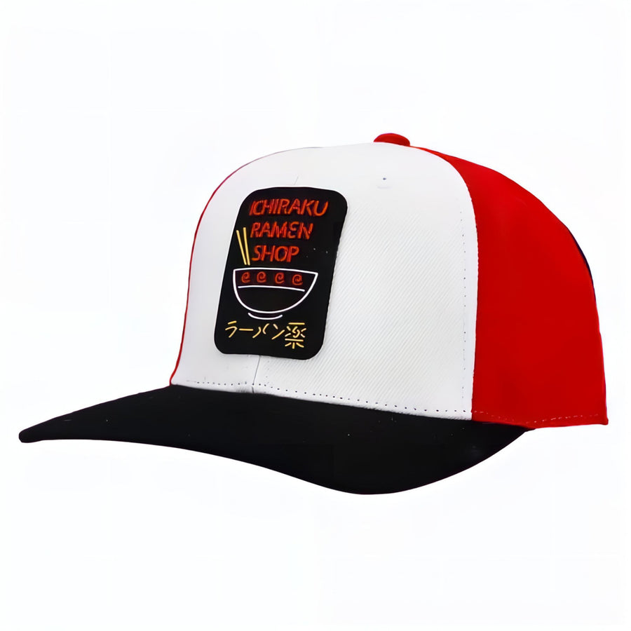 Naruto Ichiraku Ramen Shop Flat Bill Snapback Hat Image 1