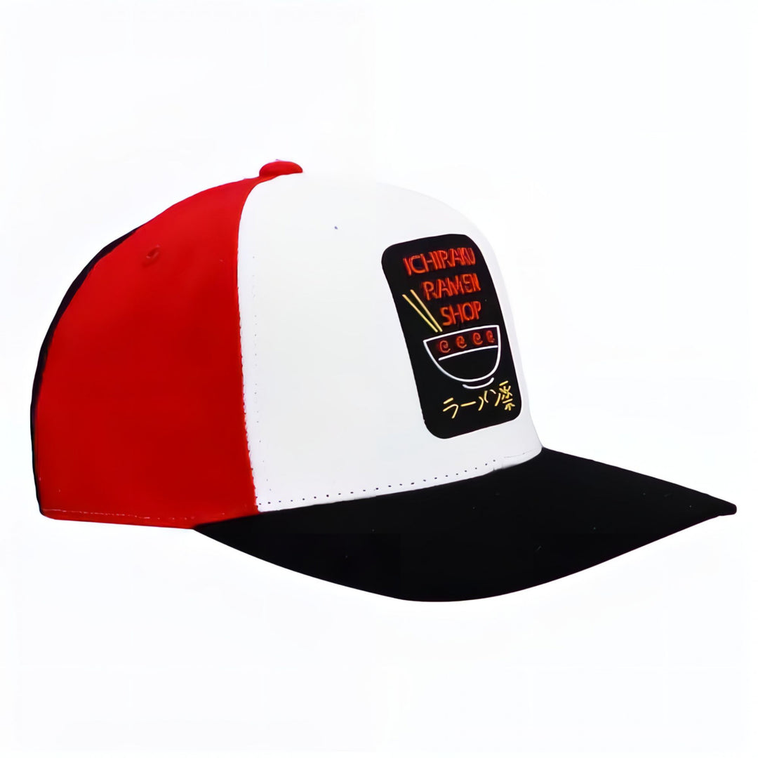 Naruto Ichiraku Ramen Shop Flat Bill Snapback Hat Image 3