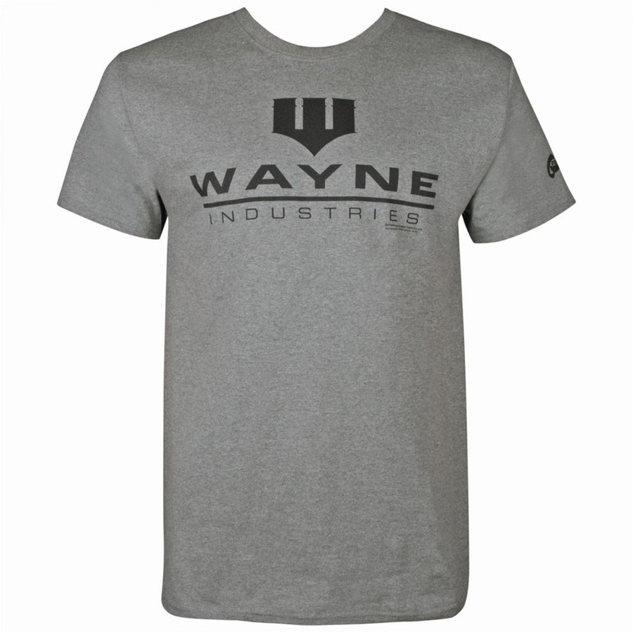 Batman Wayne Industries Mens T-Shirt Image 1