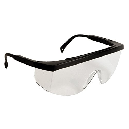 Radians G40110ID Safety Glasses Clear Lens Impact Resistant Protective Eyewear Image 1