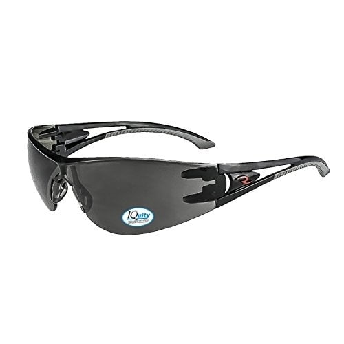 Radians OP1023ID Safety Glasses Smoke One Size ANSI Compliant Protective Eyewear Image 1