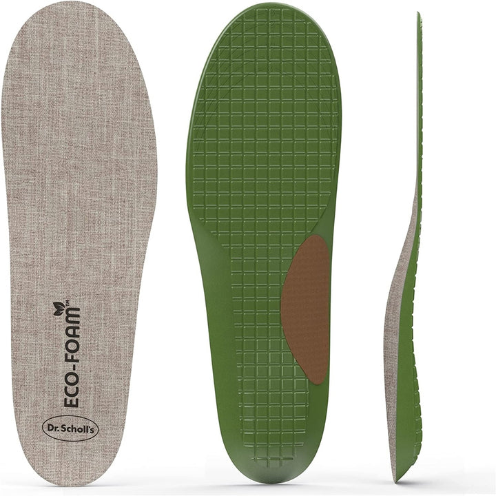 Dr. Scholls Eco-Foam Insoles for Women Shoe Inserts Made with Sustainable and Recycled Material Womens 6-10 Image 1