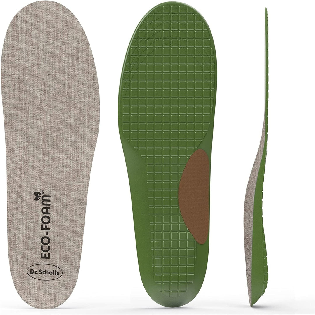 Dr. Scholls Eco-Foam Insoles for Men Shoe Inserts Made with Sustainable and Recycled Material Mens 8-14 Image 2