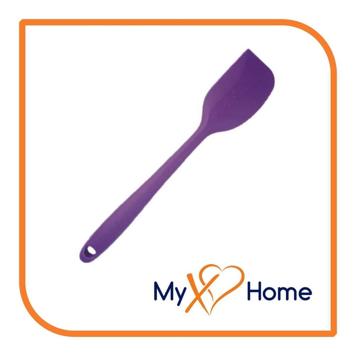 8" Purple Silicone Spatula by MyXOHome (1 2 4 or 6 Spatulas) Image 2