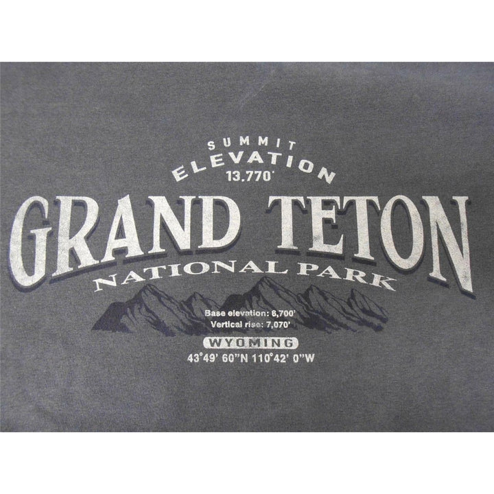Grand Teton National Park WY Wyoming Adult Mens Size S Small Shirt Image 3