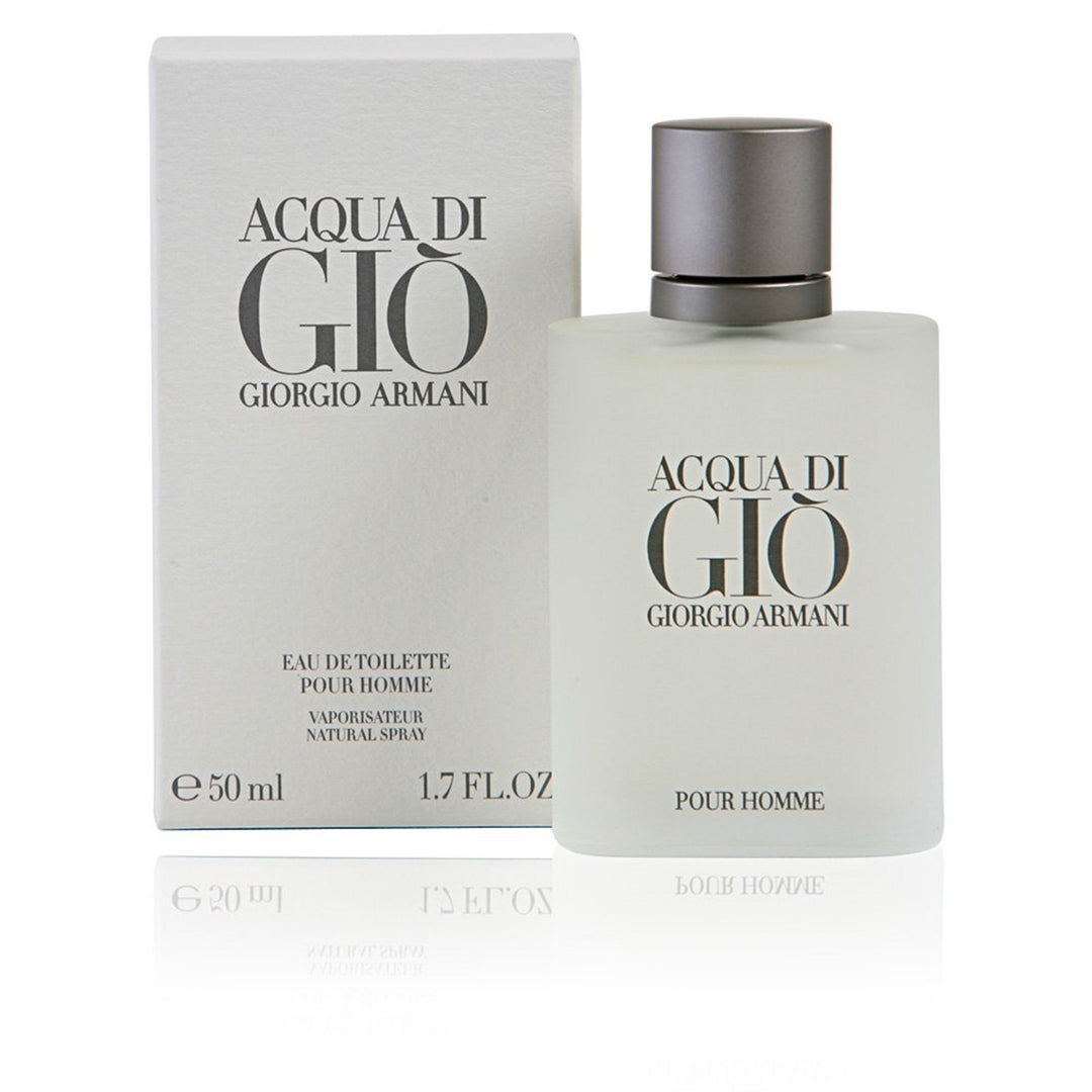 Acqua Di Gio EDT Spray 1.7 fl oz Mens Fragrance Classic Aquatic Scent Image 1