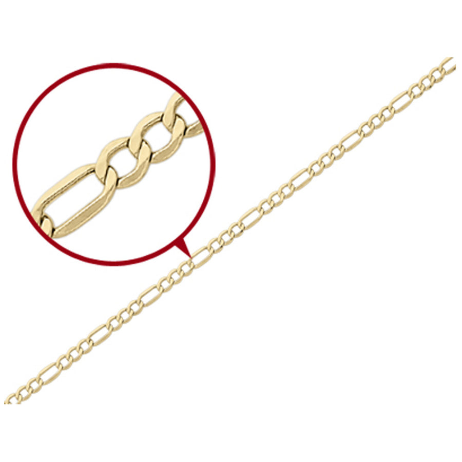 Figaro Chain Necklace in 14K Yellow Gold 20 Inches (4.75 mm) Image 1