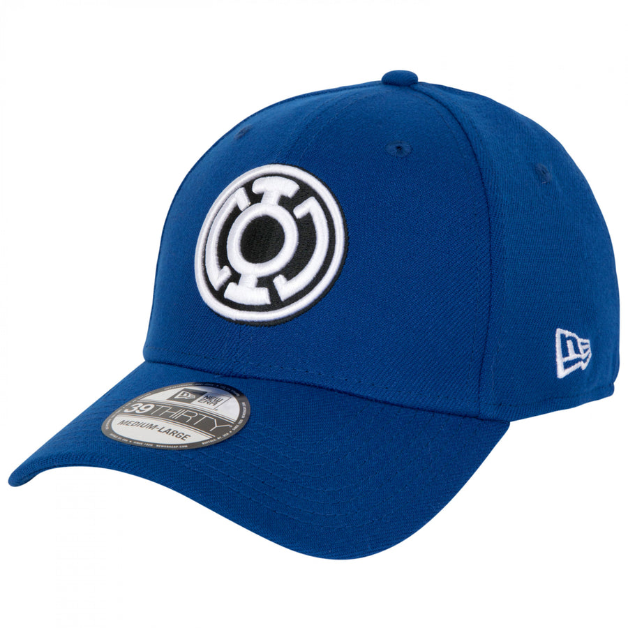 Blue Lantern Color Block Era 39Thirty Fitted Hat Image 1