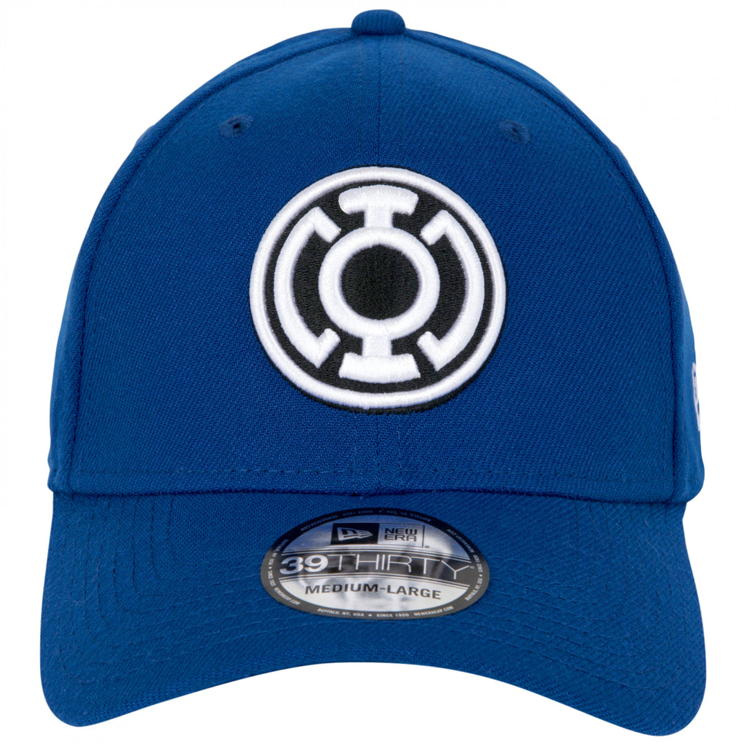 Blue Lantern Color Block Era 39Thirty Fitted Hat Image 2