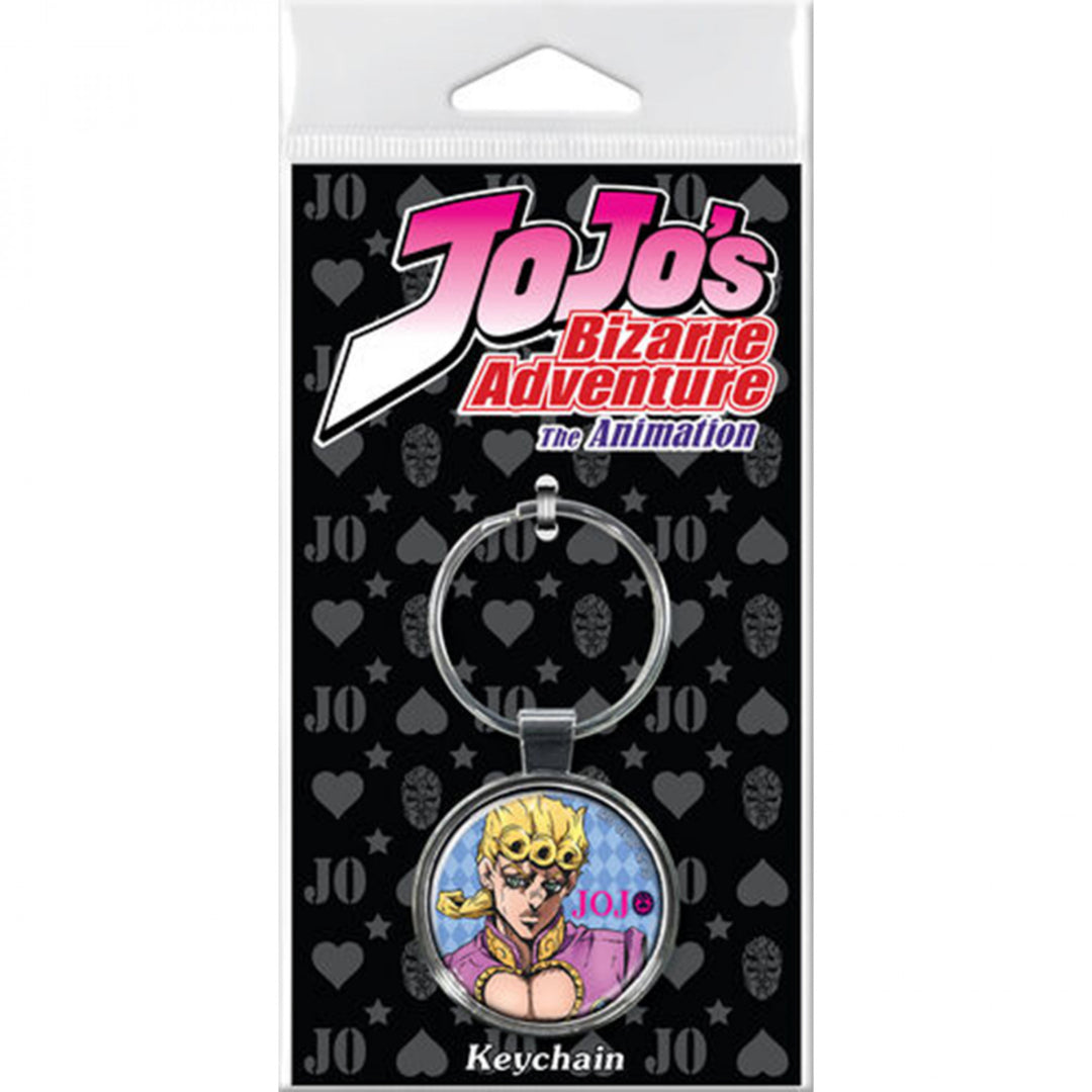 JoJos Bizarre Adventure Giorno Giovanna Character Keychain Image 1