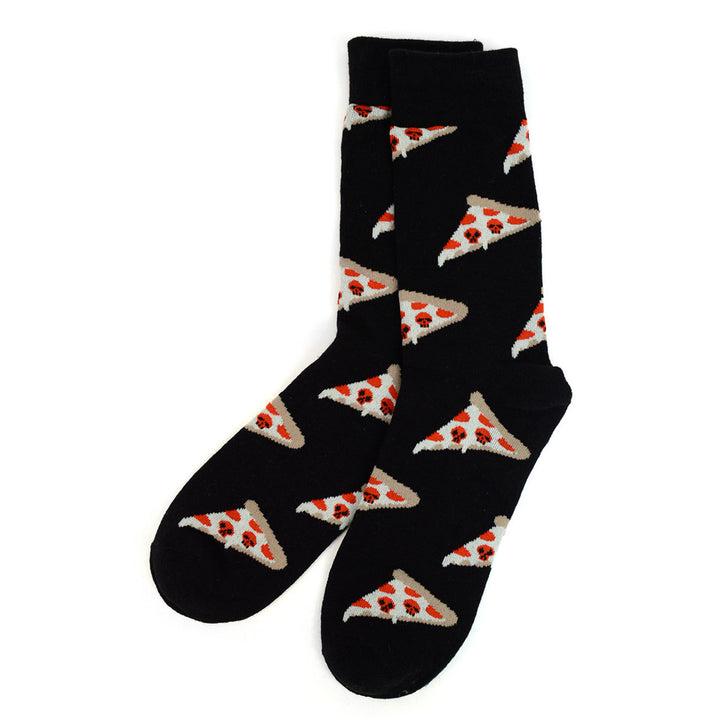 Pepperoni Pizza Socks Novelty Sock Funny Socks Pizza Lover Gifts Cool Socks Funny Groomsmen Socks Image 2