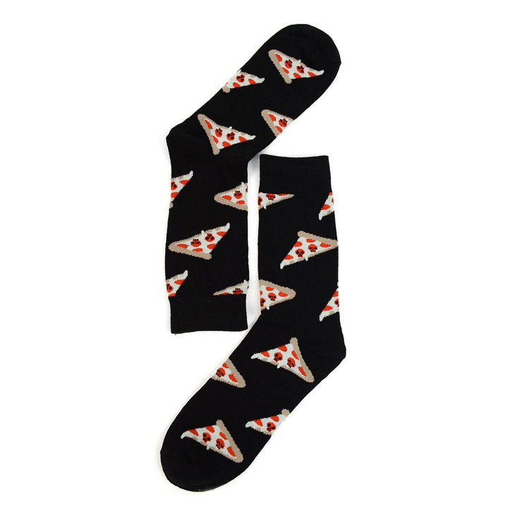 Pepperoni Pizza Socks Novelty Sock Funny Socks Pizza Lover Gifts Cool Socks Funny Groomsmen Socks Image 3