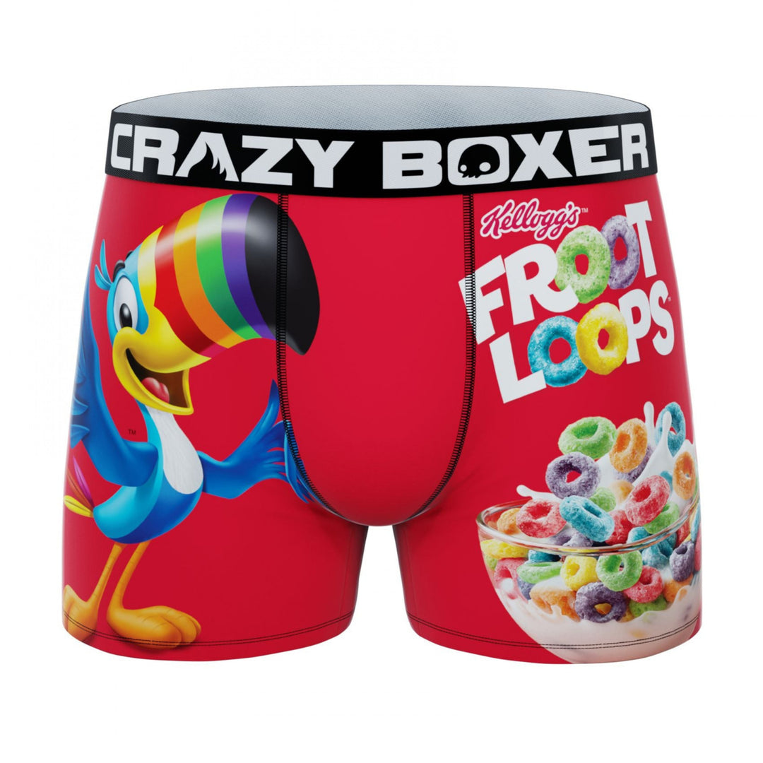 Crazy Boxer Kelloggs Froot Loops Mens Boxer Briefs Image 1