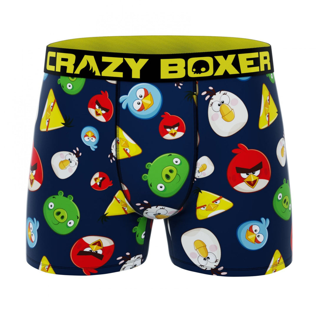 Crazy Boxer Angry Birds Cast Mens Boxer Briefs Image 1