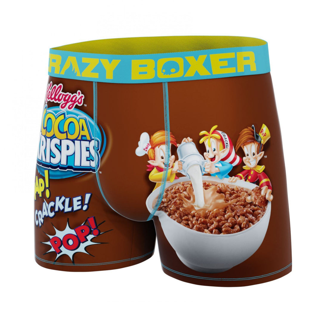 Crazy Boxer Kelloggs Cocoa Rice Krispies Mens Boxer Briefs Image 2