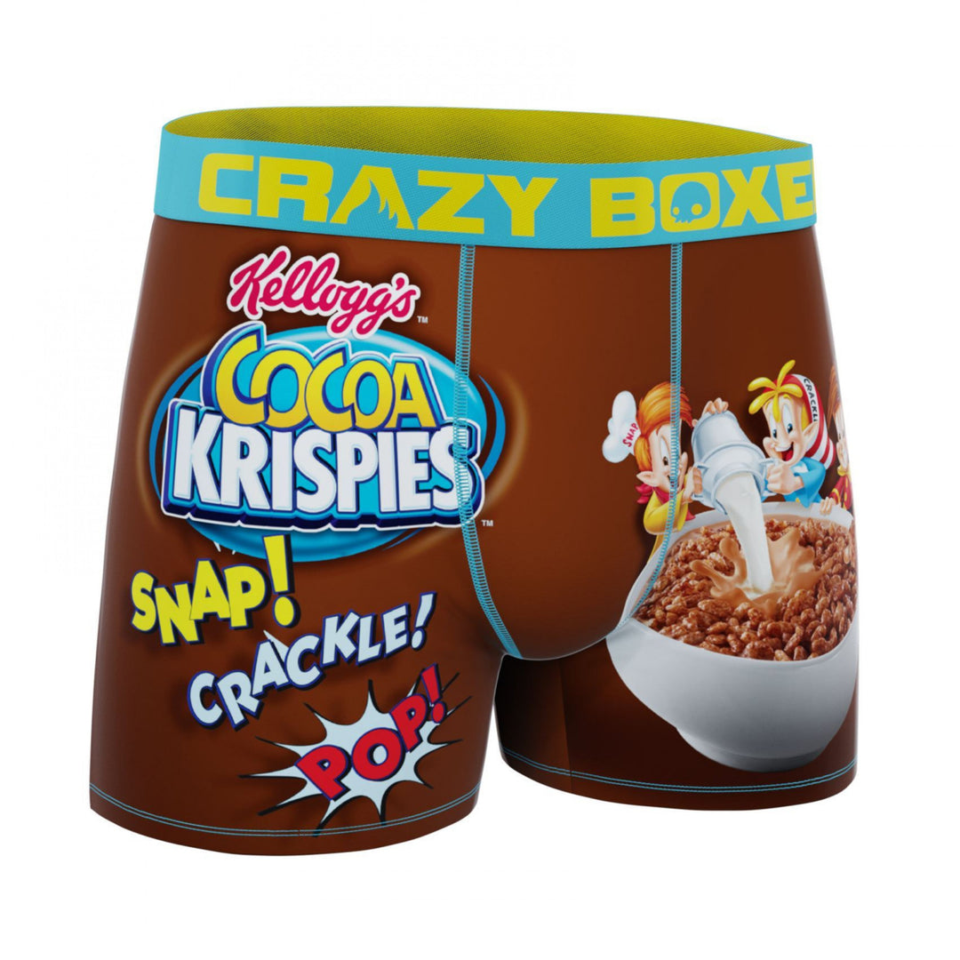 Crazy Boxer Kelloggs Cocoa Rice Krispies Mens Boxer Briefs Image 4