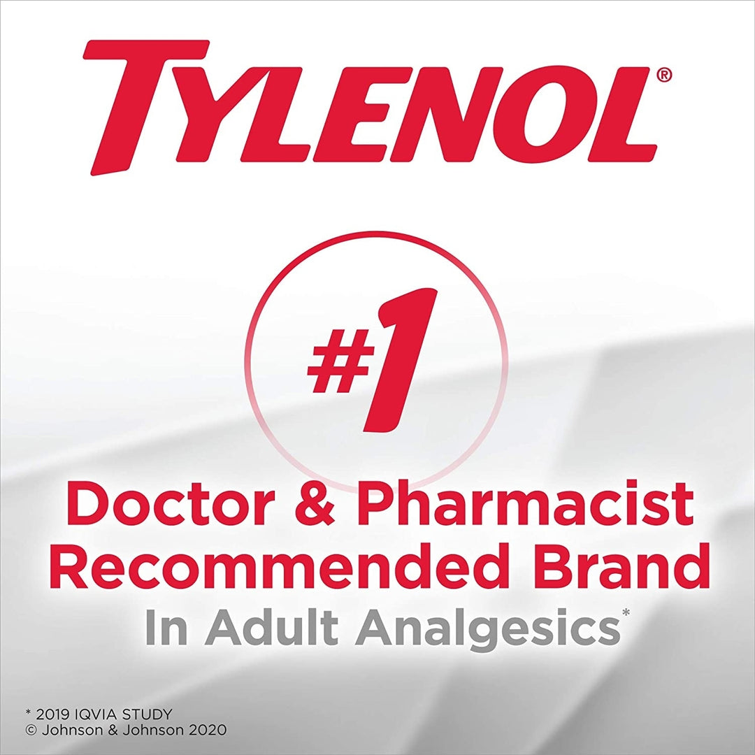 Tylenol Extra Strength Travel Size For Pain Relief Headache Relief and Reducing Fever 500 mg Acetaminophen 10 eZTABS - Image 4