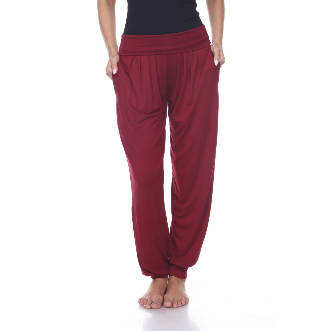 White Mark Womens Harem Pants Image 1