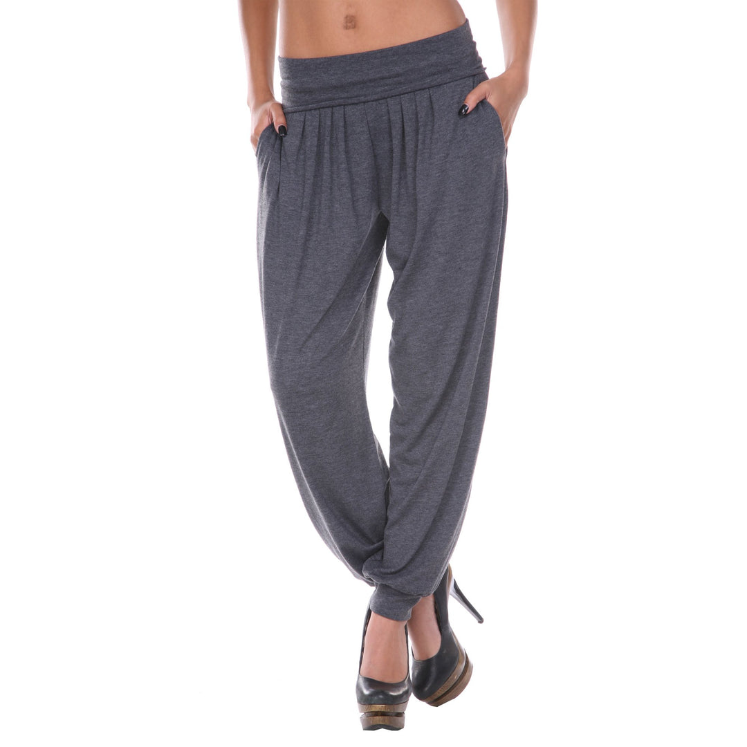 White Mark Womens Harem Pants Image 1