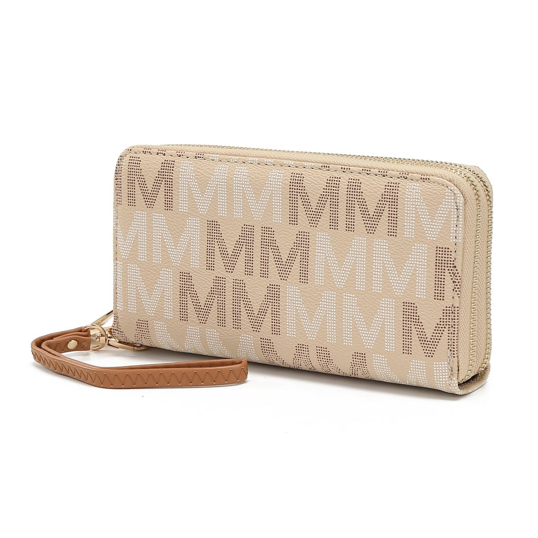 MKF Collection Hofstra M Signature Wallet Wristlet by Mia k. Handbag Image 3