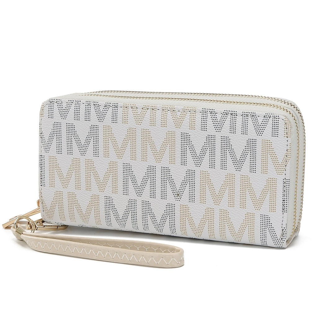 MKF Collection Hofstra M Signature Wallet Wristlet by Mia k. Handbag Image 1