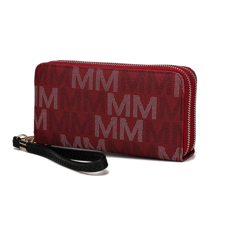 MKF Collection Hofstra M Signature Wallet Wristlet by Mia k. Handbag Image 1