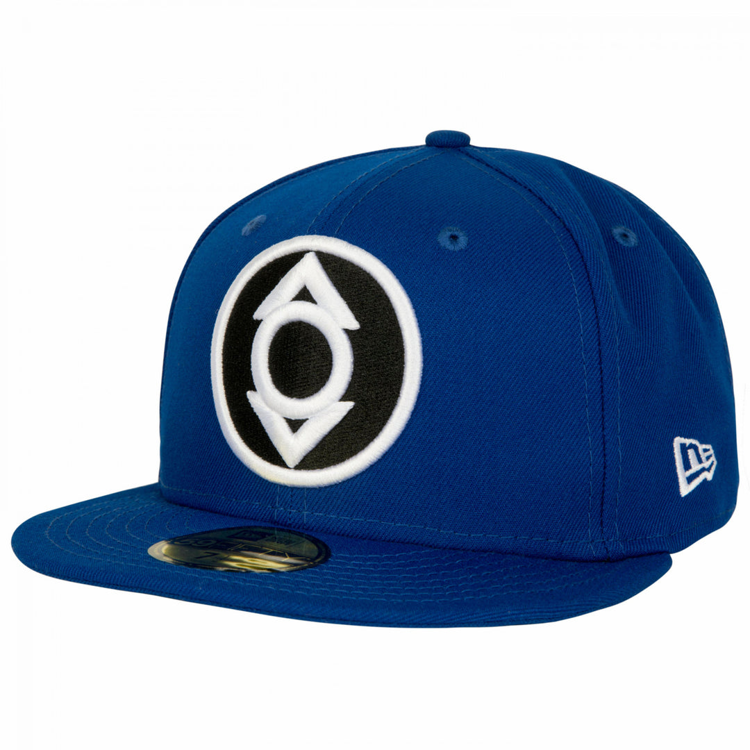 Indigo Lantern Color Block Era 59Fifty Fitted Hat Image 1