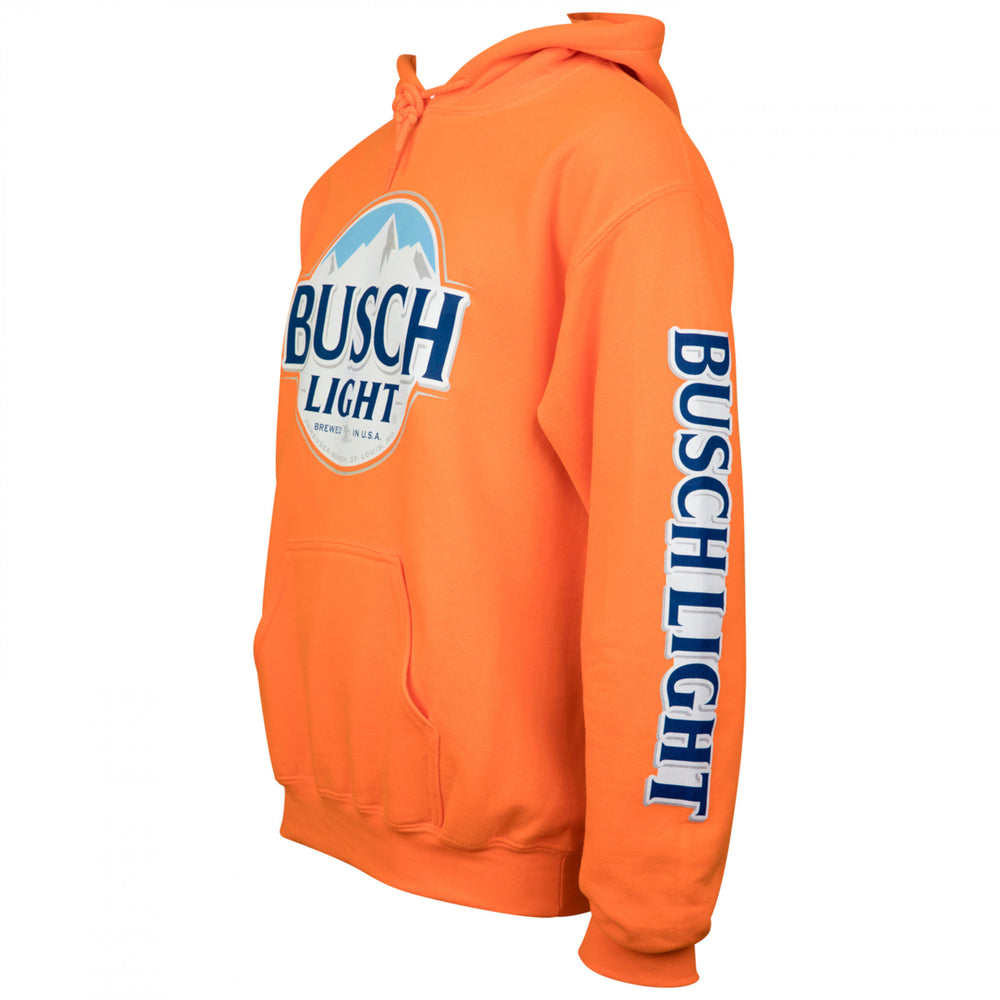 Busch Light Hunter Orange Hoodie Image 2