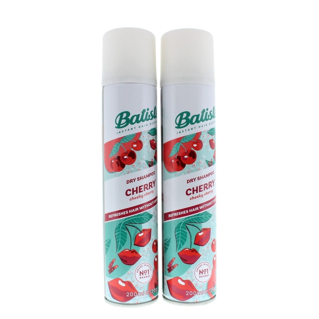 Batiste Instant Hair Refresh Dry Shampoo Cherry Cheeky Cherry 200ml/120g (2 PACK) Image 2