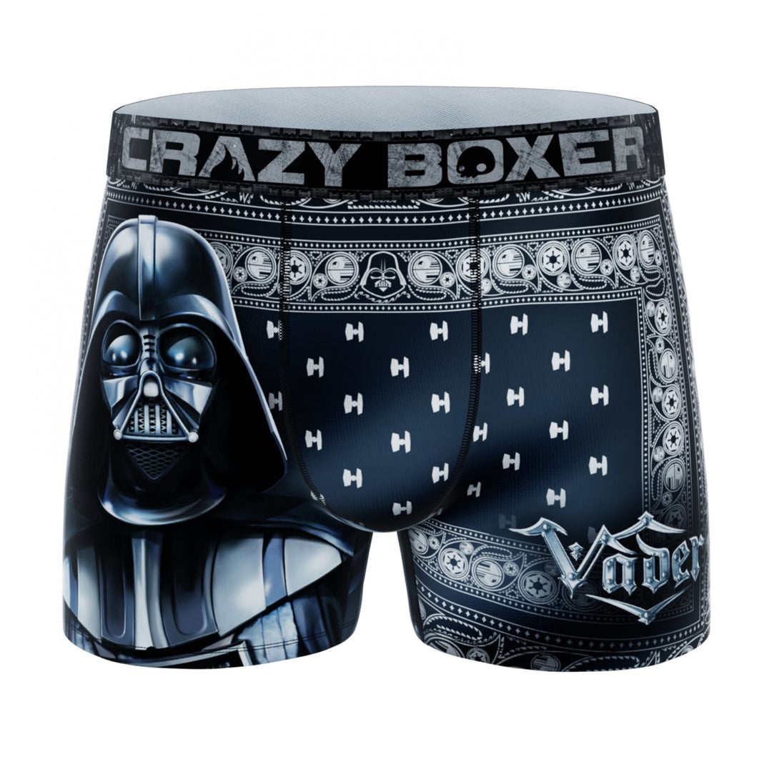 Crazy Boxer Darth Vader Ornate Mens Boxer Briefs Image 1