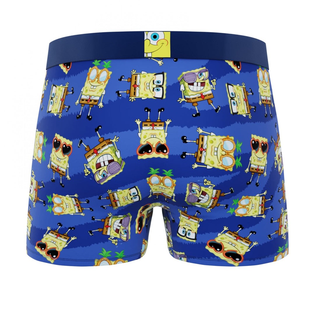 Crazy Boxer SpongeBob SquarePants Fashion Styles Mens Boxer Briefs Image 3