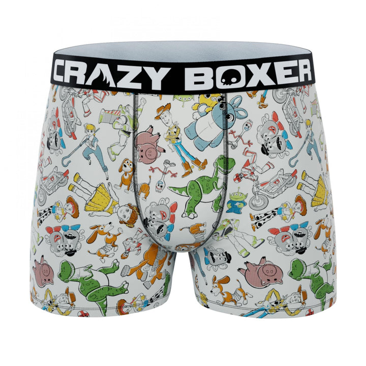 Crazy Boxer Toy Story Sketches Mens Boxer Briefs Image 1