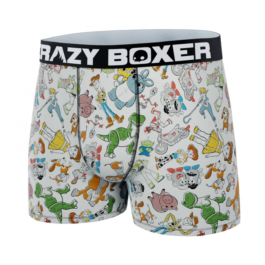 Crazy Boxer Toy Story Sketches Mens Boxer Briefs Image 2