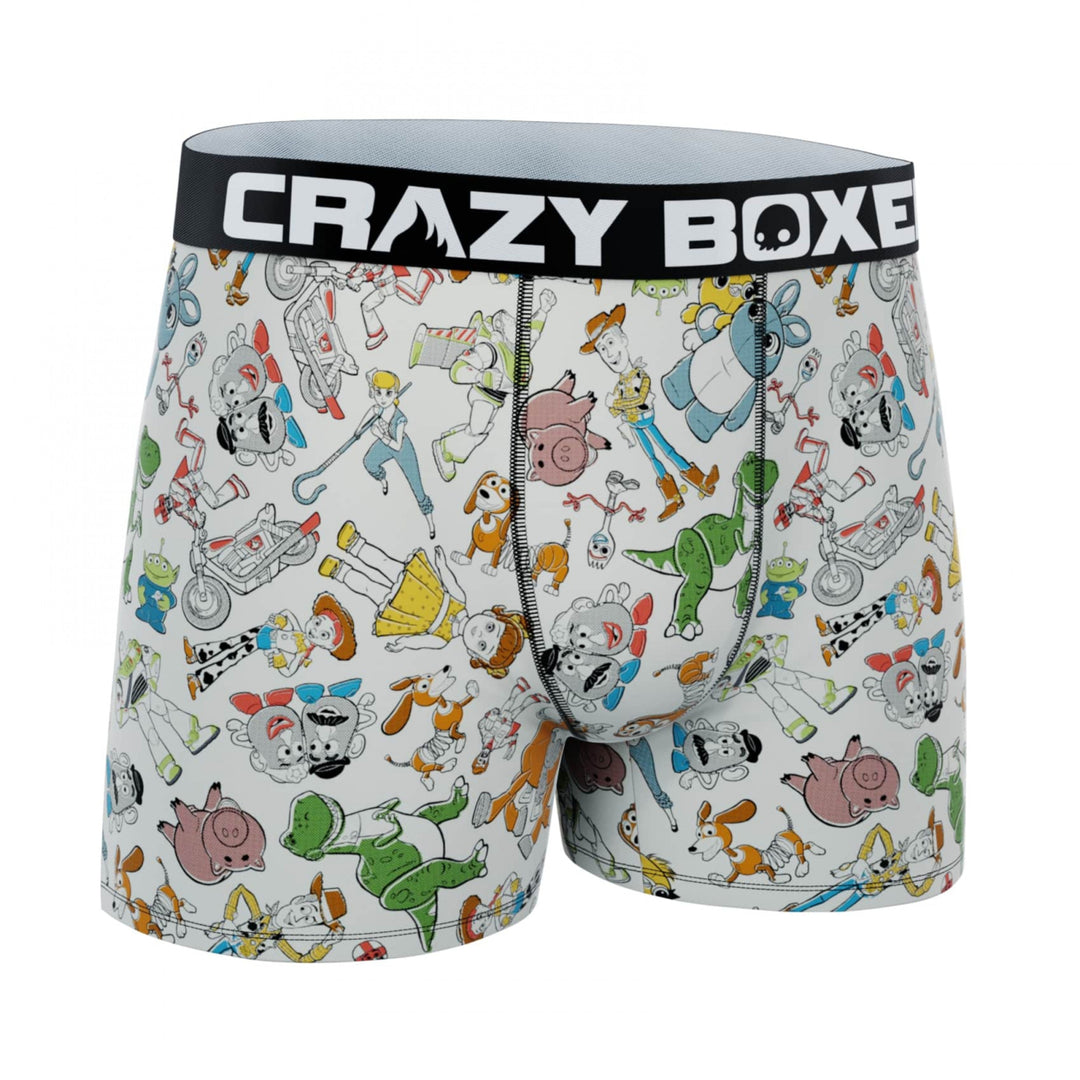 Crazy Boxer Toy Story Sketches Mens Boxer Briefs Image 3